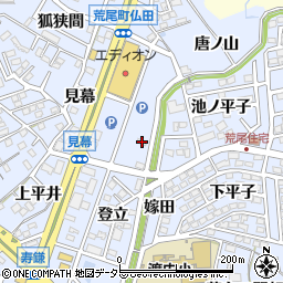 愛知県東海市荒尾町馬池83周辺の地図