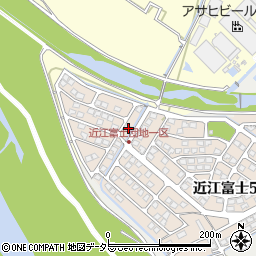 滋賀県野洲市近江富士6丁目1-15周辺の地図