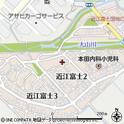滋賀県野洲市近江富士2丁目9-3周辺の地図