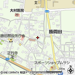 岡山県勝田郡勝央町勝間田136-3周辺の地図