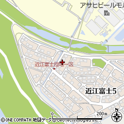 滋賀県野洲市近江富士5丁目15-8周辺の地図