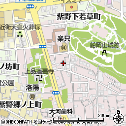 京都府京都市北区紫野北舟岡町40-13周辺の地図