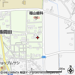 岡山県勝田郡勝央町勝間田28-16周辺の地図