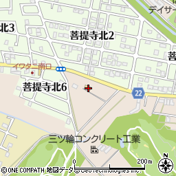 ファミリーマート湖南菩提寺店周辺の地図