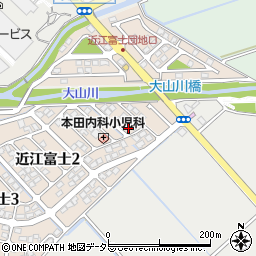 滋賀県野洲市近江富士2丁目3-3周辺の地図