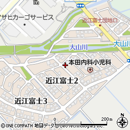 滋賀県野洲市近江富士2丁目6-11周辺の地図