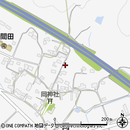 岡山県勝田郡勝央町岡317周辺の地図