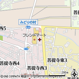 京進のほいくえんＨＯＰＰＡ　菩提寺西周辺の地図