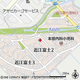 滋賀県野洲市近江富士2丁目9-28周辺の地図