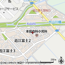滋賀県野洲市近江富士2丁目5周辺の地図