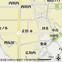 京都府亀岡市千歳町国分正田周辺の地図