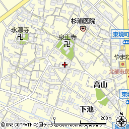 愛知県刈谷市東境町児山234周辺の地図