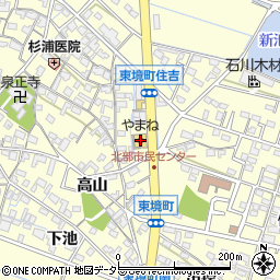 愛知県刈谷市東境町児山418周辺の地図