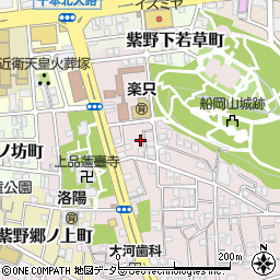 京都府京都市北区紫野北舟岡町40-15周辺の地図