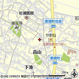 愛知県刈谷市東境町児山68周辺の地図