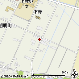 三重県四日市市朝明町302周辺の地図