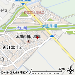 滋賀県野洲市近江富士2丁目3-22周辺の地図