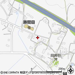 岡山県勝田郡勝央町岡89周辺の地図
