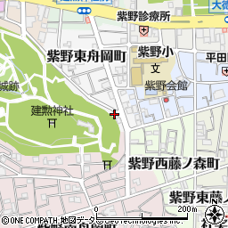 京都府京都市北区紫野東舟岡町2周辺の地図