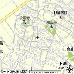 愛知県刈谷市東境町児山313周辺の地図