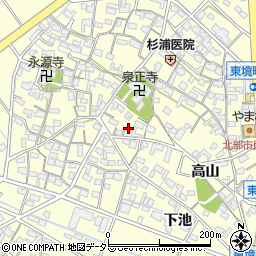 愛知県刈谷市東境町児山237周辺の地図
