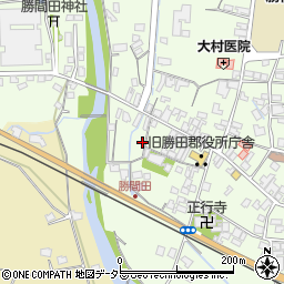 岡山県勝田郡勝央町勝間田674周辺の地図