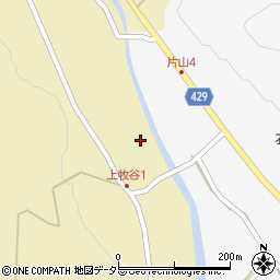兵庫県宍粟市山崎町上牧谷74周辺の地図