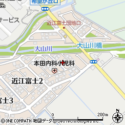 滋賀県野洲市近江富士2丁目3-7周辺の地図