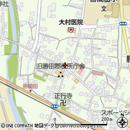 岡山県勝田郡勝央町勝間田228周辺の地図