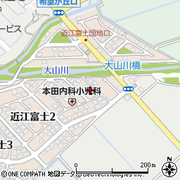 滋賀県野洲市近江富士2丁目3-21周辺の地図