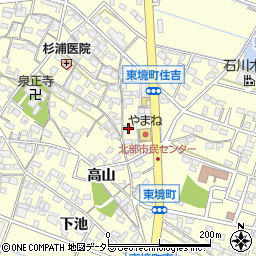 愛知県刈谷市東境町児山3周辺の地図