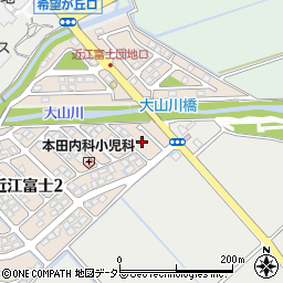滋賀県野洲市近江富士2丁目1周辺の地図