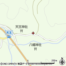 大阪府豊能郡能勢町天王187周辺の地図