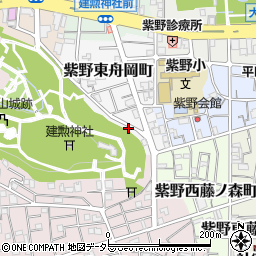 京都府京都市北区紫野東舟岡町4周辺の地図