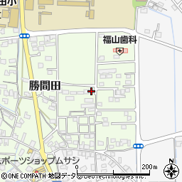 岡山県勝田郡勝央町勝間田67周辺の地図