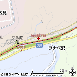 愛知県豊田市加茂川町大下8周辺の地図