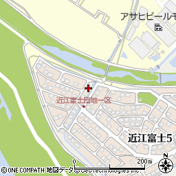 滋賀県野洲市近江富士6丁目1-19周辺の地図