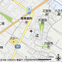 滋賀県栗東市辻444周辺の地図