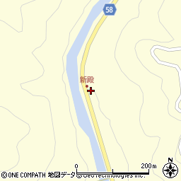 岡山県新見市大佐布瀬1572周辺の地図
