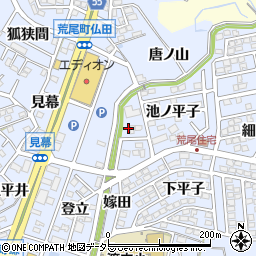 愛知県東海市荒尾町池ノ平子63周辺の地図