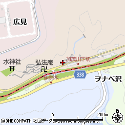 愛知県豊田市加茂川町大下6周辺の地図