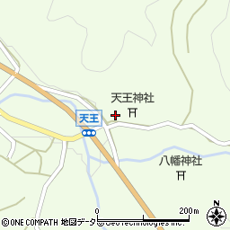 大阪府豊能郡能勢町天王223周辺の地図