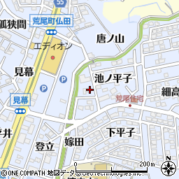 愛知県東海市荒尾町池ノ平子66周辺の地図