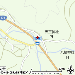 大阪府豊能郡能勢町天王221-1周辺の地図
