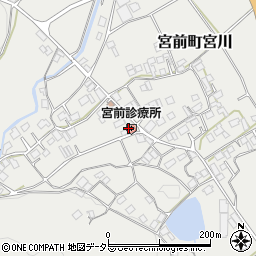 宮前診療所周辺の地図