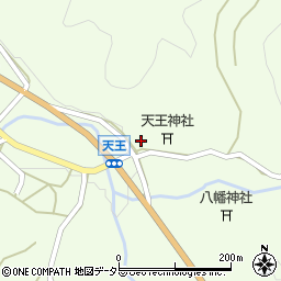 大阪府豊能郡能勢町天王216周辺の地図