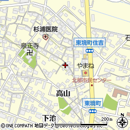 愛知県刈谷市東境町児山70-7周辺の地図