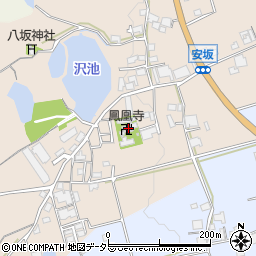 鳳凰寺周辺の地図