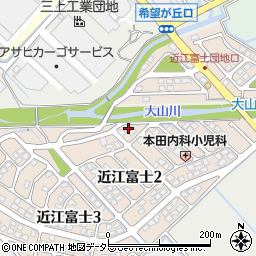 滋賀県野洲市近江富士2丁目7-10周辺の地図
