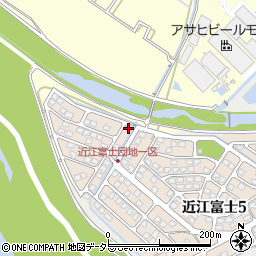 滋賀県野洲市近江富士6丁目1-21周辺の地図